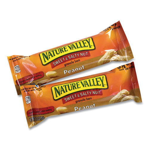 Nature Valley Granola Bars, Sweet and Salty Peanut, 1.2 oz Pouch, 48/Box, Delivered in 1-4 Business Days (22000449)