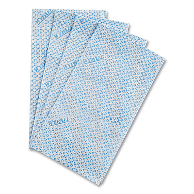 WypAll Foodservice Cloths, 12.5 x 23.5, Blue, 200/Carton (KCC51636)