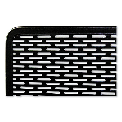 Artistic Urban Collection Punched Metal Magazine File, 3.5 x 10 x 11.5, White (AOPART20004WH)