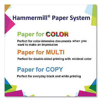Hammermill Colors Print Paper, 20 lb Bond Weight, 11 x 17, Green, 500/Ream (HAM102186)