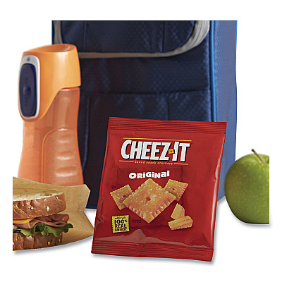 Cheez-It Baked Snack Crackers, 1.5 oz Bag, 60/Carton (KEBSUB12261)