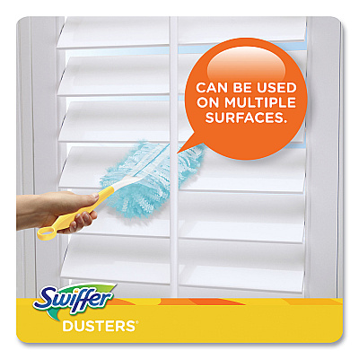 Swiffer Dusters Refill, Dust Lock Fiber, Lavender Scent, Light Blue, 18/Box (PGC99037)