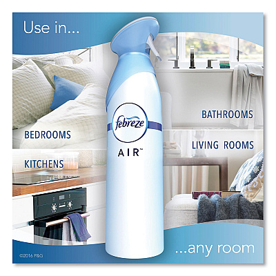 Febreze AIR, Downy April Fresh, 8.8 oz Aerosol Spray, 2/Pack (PGC97812)