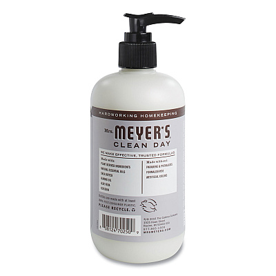 Mrs. Meyer's Clean Day Hand Lotion, 12 oz Pump Bottle, Lavender (SJN686640)