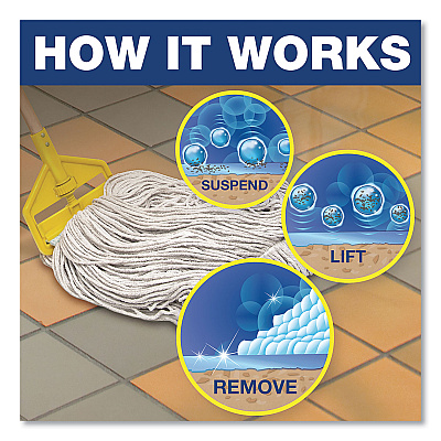 P&G Professional Dilute 2 Go, Mr Clean Finished Floor Cleaner, Lemon Scent, 4.5 L Jug, 1/Carton (PGC72000)