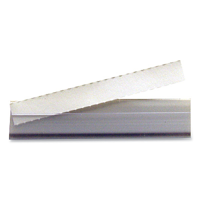 C-Line Shelf Labeling Strips, Side Load, 4 x 0.78, Clear, 10/Pack (CLI87447)