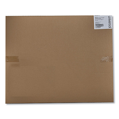 Universal Easel Pads/Flip Charts, Presentation Format (1" Rule), 27 x 34, White, 50 Sheets, 2/Carton (UNV35601)