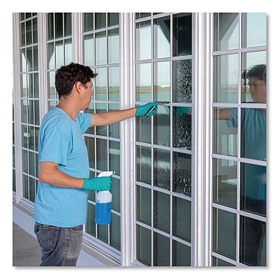 Simple Green Clean Building Glass Cleaner Concentrate, Unscented, 1gal Bottle (SMP11301)