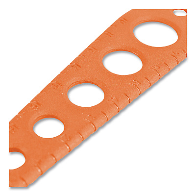 Westcott Safety Cutter, 1.2" Blade, 5.75" Plastic Handle, Orange, 5/Pack (ACM17521)