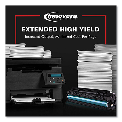Innovera Remanufactured Black Ultra High-Yield Toner, Replacement for MS811/MX811, 45,000 Page-Yield (IVRMS811LC)