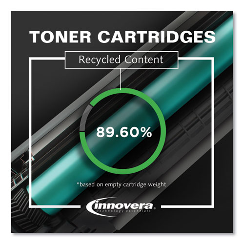 Innovera Remanufactured Black Toner, Replacement for 128 (3500B001AA), 2,100 Page-Yield