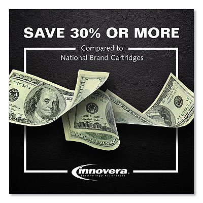 Innovera Remanufactured Black Toner, Replacement for 508A (CF360A), 6,000 Page-Yield