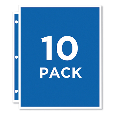 Avery Photo Storage Pages for Six 4 x 6 Mixed Format Photos, 3-Hole Punched, 10/Pack (AVE13401)