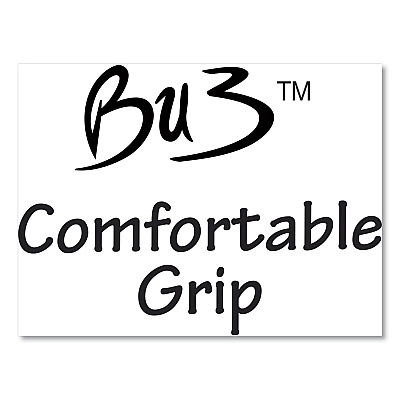 BIC BU3 Ballpoint Pen, Retractable, Medium 1 mm, Black Ink, Smoke/Black Barrel, 18/Pack (BICBU3P18BLK)