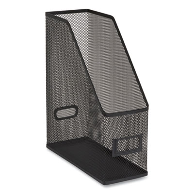 TRU RED Mesh Magazine File, 4.53 x 10.51 x 12.4, Black (TUD24402467)