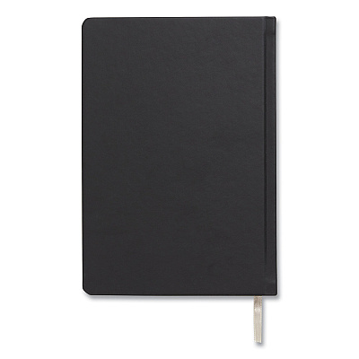 TRU RED Hardcover Business Journal, 1-Subject, Narrow Rule, Black Cover, (96) 8 x 5.5 Sheets (TUD24377290)
