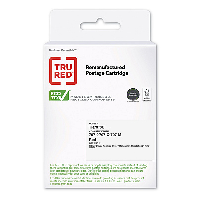 TRU RED Compatible 797-0 Ink, 800 Page-Yield, Red (TUD756927)