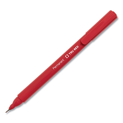 TRU RED Permanent Marker, Pen-Style, Extra-Fine Needle Tip, Assorted Colors, 5/Pack (TUD24376660)