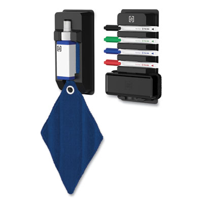 TRU RED Dry Erase Marker, Pen-Style, Fine Bullet Tip, Assorted Colors, 4/Kit (TUD24398947)