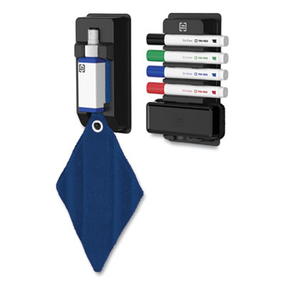 TRU RED Dry Erase Marker, Tank-Style, Medium Chisel Tip, Assorted Colors, 4/Kit (TUD24398950)