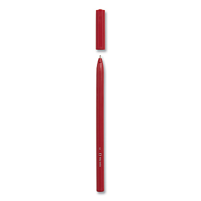 TRU RED Quick Dry Gel Pen, Stick, Fine 0.5 mm, Black Ink, Black Barrel, 5/Pack (TUD24377033)