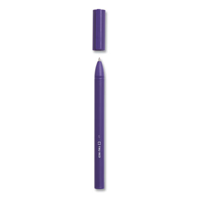 TRU RED Quick Dry Gel Pen, Stick, Medium 0.7 mm, Assorted Ink and Barrel Colors, 12/Pack (TUD24377015)