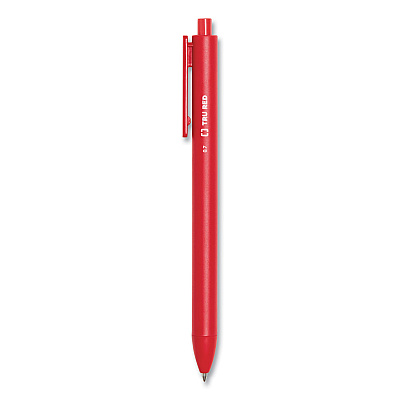 TRU RED Quick Dry Gel Pen, Retractable, Medium 0.7 mm, Assorted Ink and Barrel Colors, 12/Pack (TUD24377019)