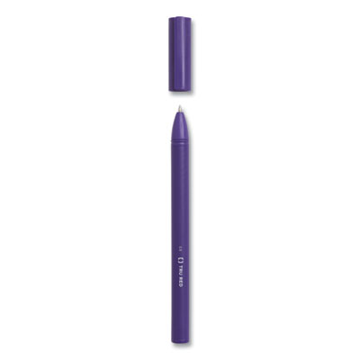 TRU RED Quick Dry Gel Pen, Retractable, Fine 0.5 mm, Assorted Ink and Barrel Colors, 12/Pack (TUD24377039)