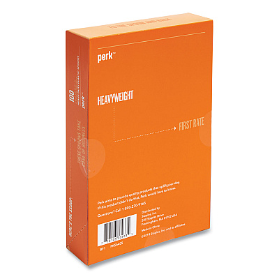 Perk Heavyweight Plastic Cutlery, Teaspoon, White, 100/Pack (PRK24390995)