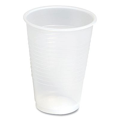 Perk Plastic Cold Cups, 12 oz, Clear, 50/Pack (PRK24393964)