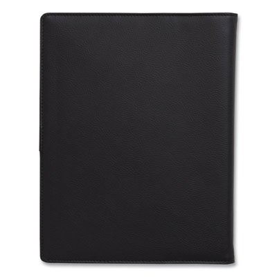 TRU RED Soft-Cover Notebook Folio Set, 1-Subject, Narrow Rule, Black Cover, (80) 9.5 x 6.5 Sheets (TUD24377306)