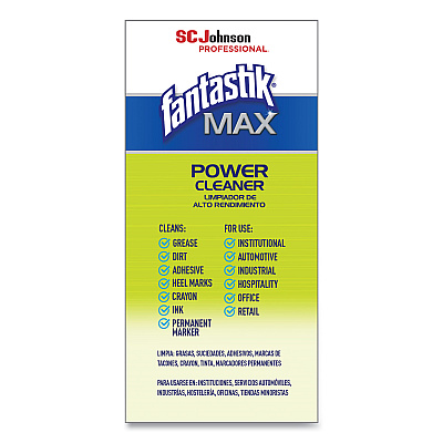 Fantastik Max Power Cleaner, Pleasant Scent, 32 oz Spray Bottle, 8/Carton (SJN323563)