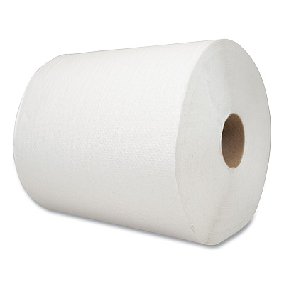Morcon Tissue Morsoft Universal Roll Towels, 1-Ply, 8" x 700 ft, White, 6 Rolls/Carton (MOR6700W)