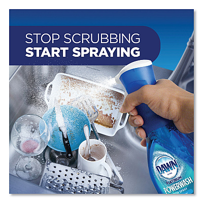 Dawn Platinum Powerwash Dish Spray, Fresh, 16 oz Spray Bottle, 2/Pack, 3 Packs/Carton (PGC31836)