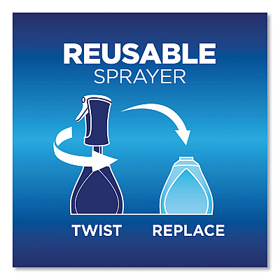 Dawn Platinum Powerwash Dish Spray, Fresh, 16 oz Spray Bottle, 2/Pack, 3 Packs/Carton (PGC31836)