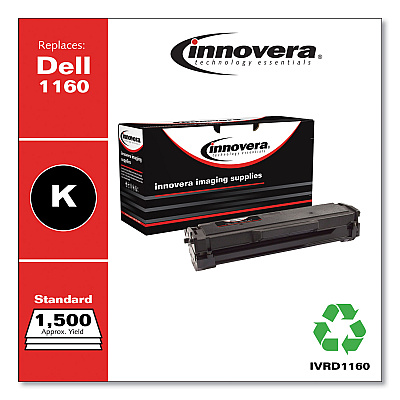 Innovera Remanufactured Black Toner, Replacement for 331-7335, 1,500 Page-Yield (IVRD1160)