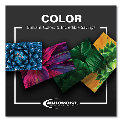 Innovera Remanufactured Magenta Toner, Replacement for 125A (CB543A), 1,400 Page-Yield
