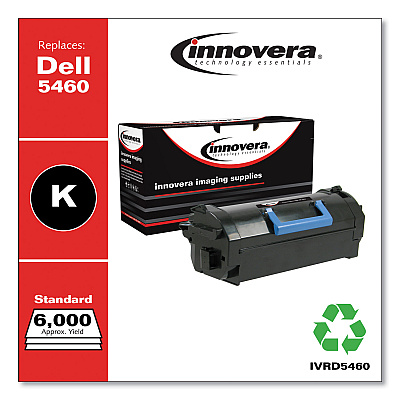 Innovera Remanufactured Black Toner, Replacement for 331-9797, 6,000 Page-Yield (IVRD5460)