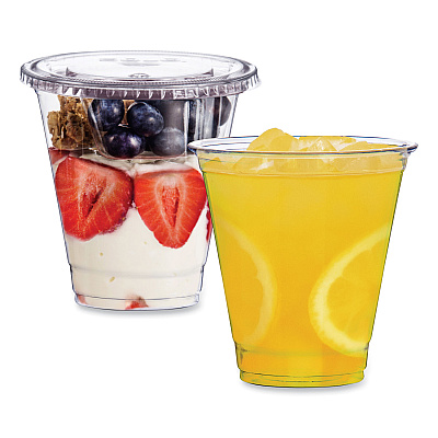 Solo Ultra Clear Cups, 12 oz, PET, 50/Bag, 20 Bags/Carton (DCCTP12S)