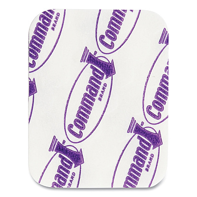 Command Adjustables Repositionable Mini Refill Strips, Holds up to 0.5 lb, 1.03 x 1.32, White, 18 Strips (MMM1782018ES)