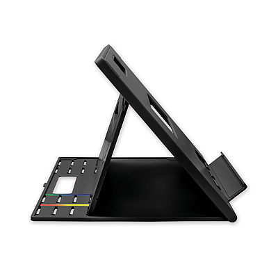 Kensington SmartFit Easy Riser Laptop Cooling Stand, 13" x 9.5" x 0.8" to 7.1", Black, Supports 8 lbs (KMW50422)