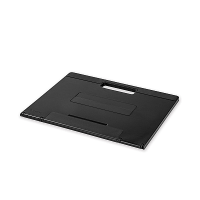 Kensington SmartFit Easy Riser Laptop Cooling Stand, 13" x 9.5" x 0.8" to 7.1", Black, Supports 8 lbs (KMW50422)