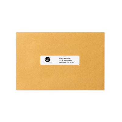 Avery Dot Matrix Printer Mailing Labels, Pin-Fed Printers, 0.94 x 4, White, 5,000/Box (AVE4065)