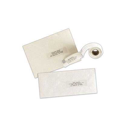 Avery Thermal Printer Labels, Thermal Printers, 1.13 x 3.5, Clear, 120/Roll, 1 Roll/Pack (AVE04151)
