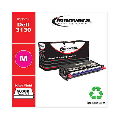 Innovera Remanufactured Magenta High-Yield Toner, Replacement for 330-1200, 9,000 Page-Yield (IVRD3130M)