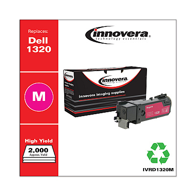 Innovera Remanufactured Magenta High-Yield Toner, Replacement for 310-9064, 2,000 Page-Yield (IVRD1320M)