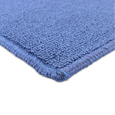 Sloppy Chef D-shape Accent Rug 18x30 Blue, 1 Each (P-JKT-DSHAPE-BL)
