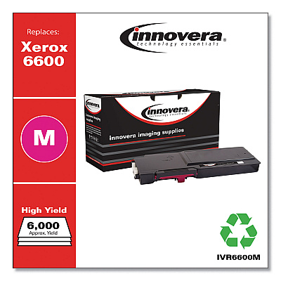 Innovera Remanufactured Magenta High-Yield Toner, Replacement for 106R02226, 6,000 Page-Yield (IVR6600M)