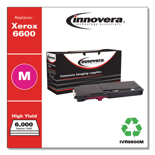 Innovera Remanufactured Magenta High-Yield Toner, Replacement for 106R02226, 6,000 Page-Yield (6600M)
