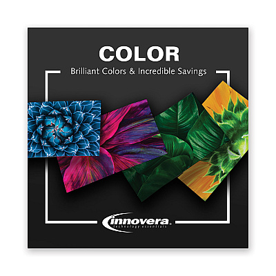 Innovera Remanufactured Cyan Toner, Replacement for 593-BBJU, 1,400 Page-Yield (IVRD525C)
